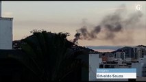 Incêndio atinge casas em Vitória