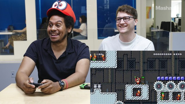 Mashable and Geek.com writers go head-to-head with their 'Super Mario Maker 2' levels