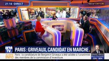 Paris: Benjamin Griveaux, candidat En marche (1/2)