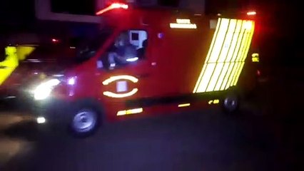 Atropelamento por moto deixa duas pessoas feridas no Coqueiral