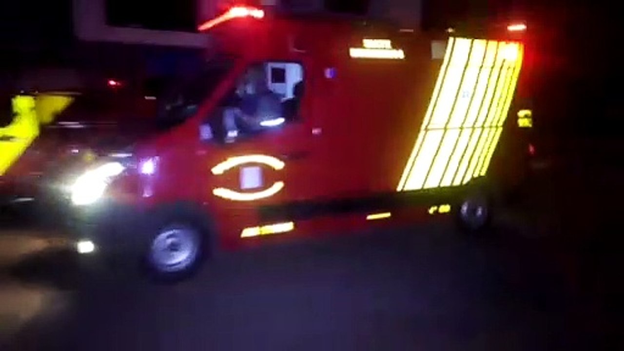 Atropelamento por moto deixa duas pessoas feridas no Coqueiral