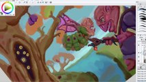 Forbidden Fruit Painting Time Lapse