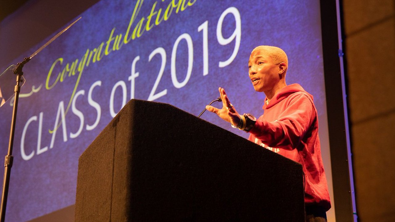 Pharrell Williams Gives “A-List” Internships