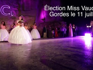Élection miss vaucluse gordes le 10 juillet