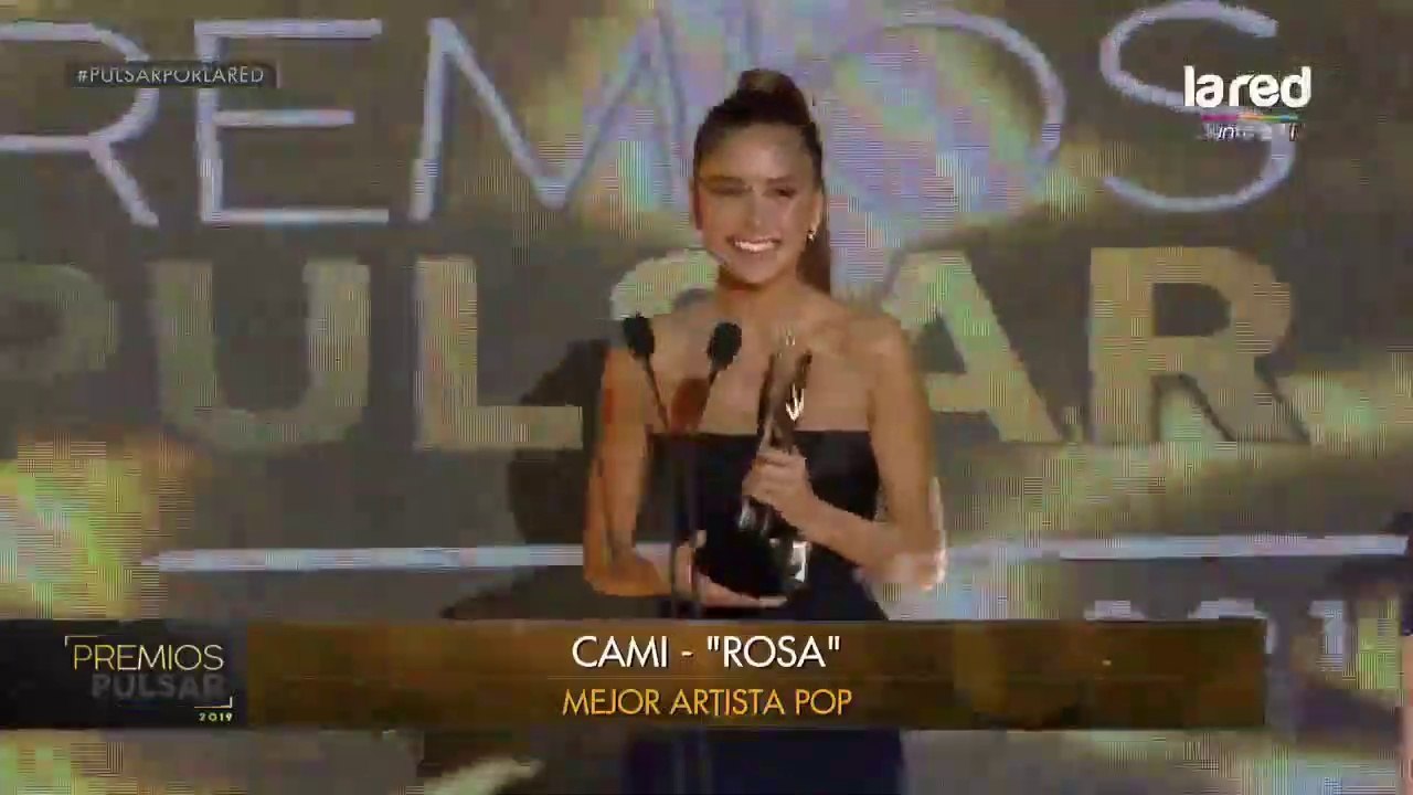 Cami Gallardo en los 'Premios Pulsar 2019' - Chile (09-07-2019)