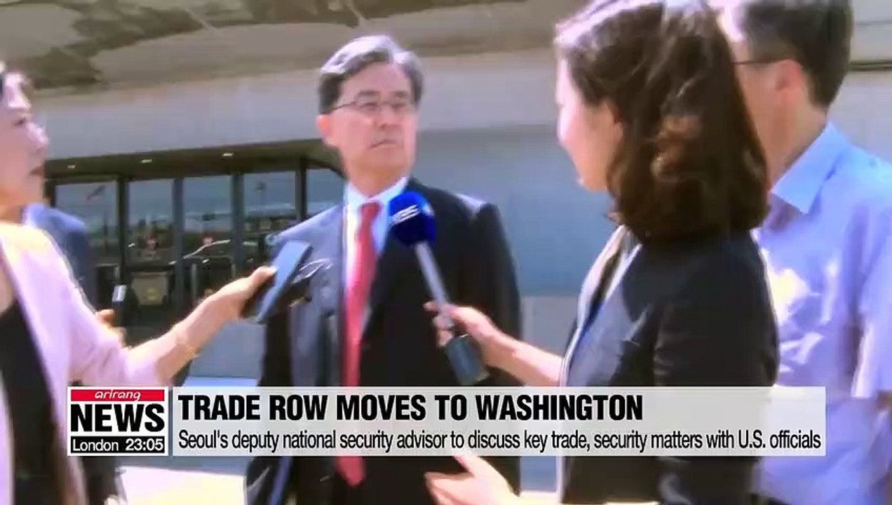 Top Seoul officials in U.S. to discuss trade tensions stirred by Japan's export curbs