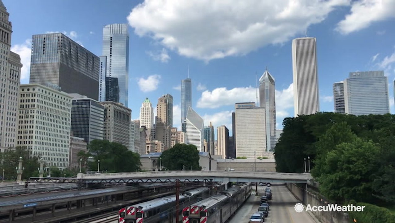 AccuWeather's Great American Road Trip gets a taste of Chicago