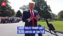 Donald Trump Cannot Legally Block His Haters