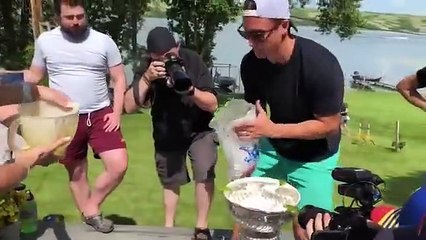 NHL - Saint Louis Blues Players Drink Margarita In The Stanley Cup