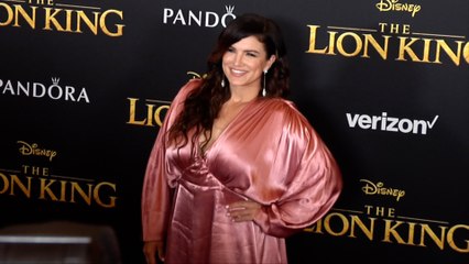 Gina Carano "The Lion King' World Premiere Red Carpet