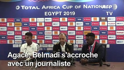 CAN-2019/Algérie: Belmadi agacé en conférence de presse