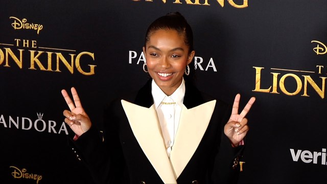 Yara Shahidi The Lion King' World Premiere Red Carpet