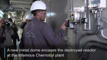 Ukraine inaugurates giant dome over destroyed Chernobyl reactor
