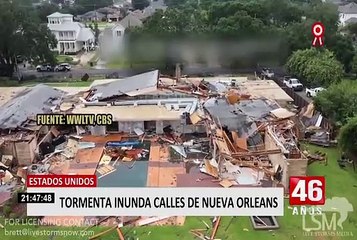 Italia: fuerte tormenta provocó huida de bañistas