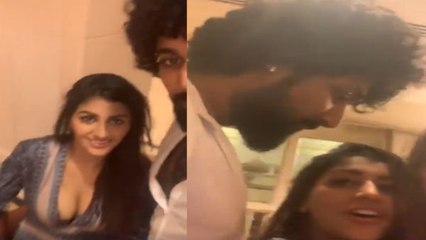 செம போதையில் யாஷிகா, ஐஸ்.. அதிரடியாக லைவ் சாட்டிலேயே லிப்லாக் கொடுத்த நண்பர்.. வைரலாகும் வீடியோ!