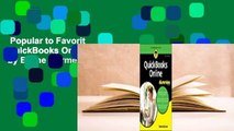 Popular to Favorit  QuickBooks Online for Dummies by Elaine Marmel