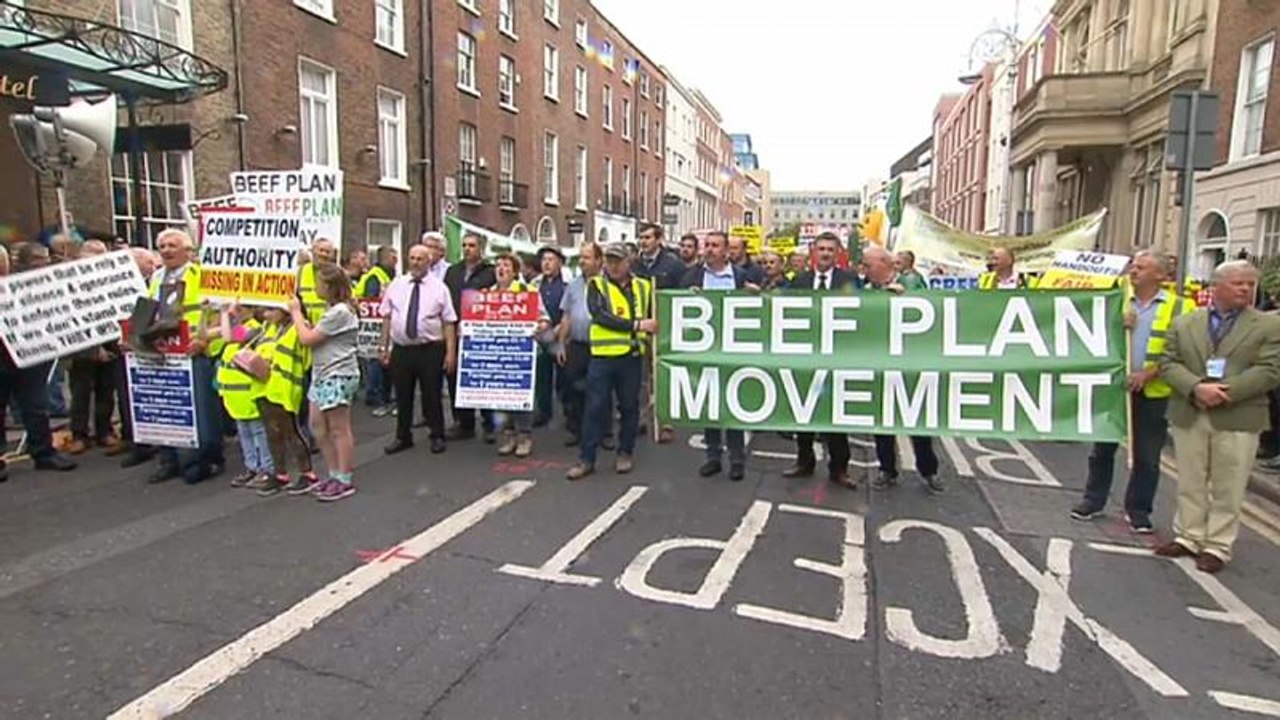 Protestations des agriculteurs contre l'accord commercial entre l'UE et le Mercosur