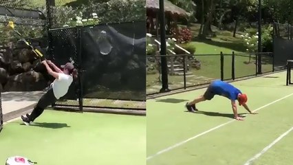 Priyanka Chopra & Nick Jonas workout video goes VIRAL; Watch Video | Boldsky