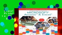 Popular to Favorit  Problem Solving Cases In Microsoft Access   Excel by Emilio Mendelsohn