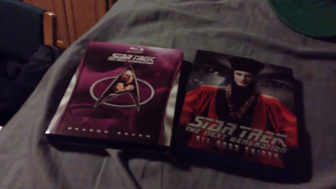 Star Trek: The Next Generation Season 7 & All Good Things Blu-Ray Unboxings