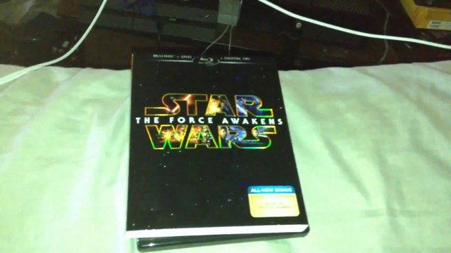 Star Wars: The Force Awakens Blu-Ray/DVD/Digital HD Unboxing