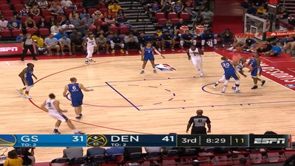 Golden State Warriors at Denver Nuggets Summer League Recap Raw