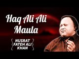 Haq Ali Ali Maula | Nusrat Fateh Ali Khan Songs | Songs Ghazhals And Qawwalis