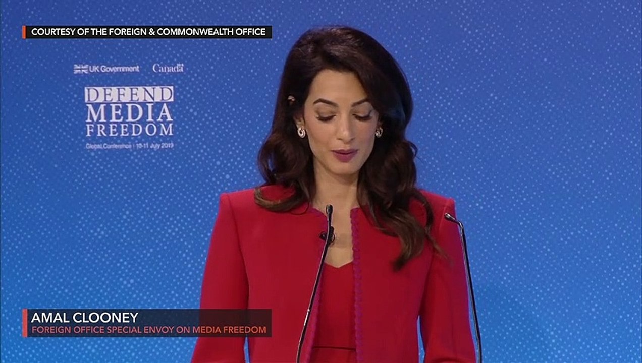 Amal Clooney: Duterte gov’t after Maria Ressa over human rights abuses exposés