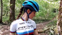 Leçon de VTT avec Coline Clauzure