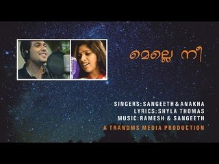 Melle Nee… A Romantic Duet Sung by Sangeeth and Anakha Sadan