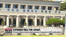 S. Korea's defense ministry denies suspicions of expansions to UNC sending states
