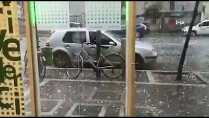 İtalya'yı dolu vurdu