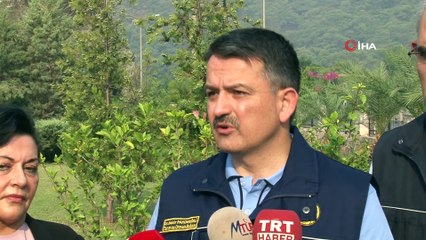 Bakan Pakdemirli; “Yangına müdahale süresini 10 dakikaya indireceğiz”