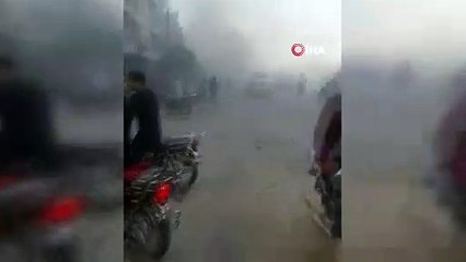 Afrin'de bomba yüklü araç patladı