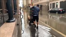 Una tormenta tropical provoca graves inundaciones en Nueva Orleans