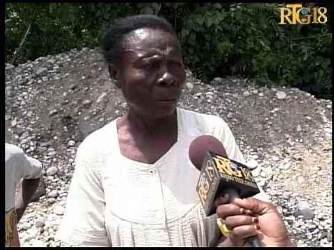 Vizit Minis agrikilti a Thomas Jacques nan kad travay kiraj ak enstalasyon bèj yo nan rivyè griz.