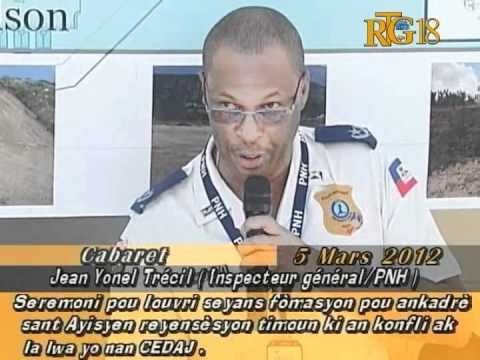 Seremoni pou louvri seyans fòmasyon pou ankadre sant Ayisyen reyensèsyon