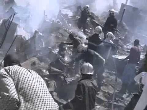 Yon dife ki eklate nan zon bèlè