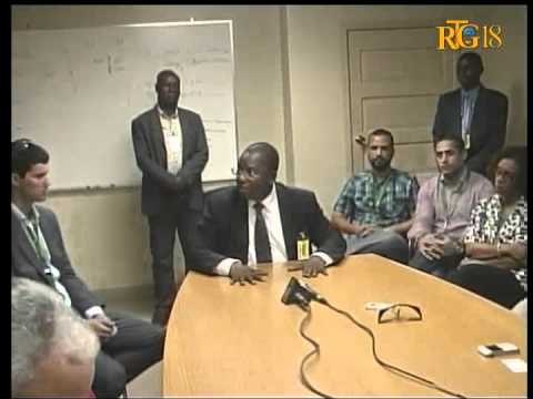 Minis komès ak endistri a Wilson Laleau vizite Brasri Nasyonal Dayiti.