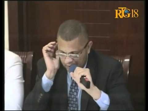 Seremoni Enstalasyon sekretè deta Alfabetizasyon an Oswald Thimoléon.