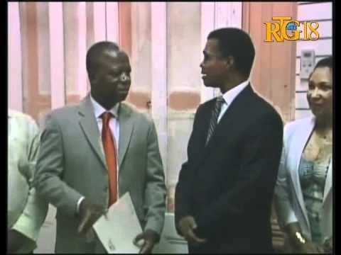 Enstalasyon yon nouvo sekretè deta pou kolektivite teritoryal la Mathias Lauréus.