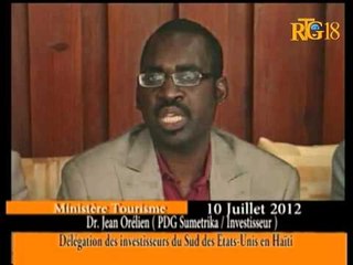 (Ministère Tourisme) Délégation des envestisseurs du Sud des Etats-Unis en Haïti.