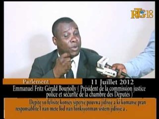 Depite yo felisite konsèy siperyè pouvwa jidisyè a ki kòmanse pran responsablite'l.