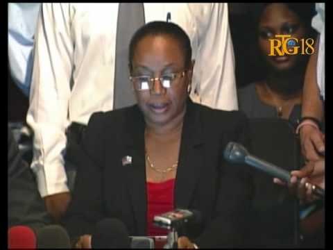 Seremoni enstalasyon Marie Joseph René kòm Prezidan komisyon kominal Pòtoprens.