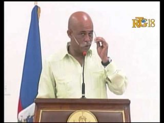 Prezidan repiblik la ak Premyè dam nan onore anviwon 65 sekouris