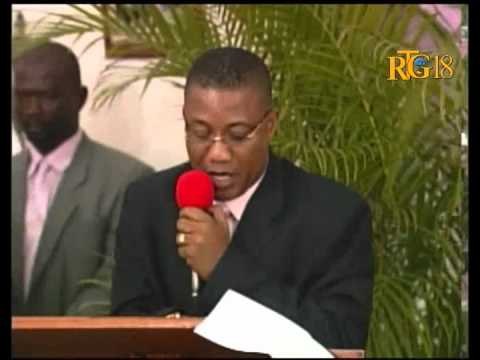 Enstalasyon Kens Duval kòm nouvo Direktè jeneral Ministè anviwonman.