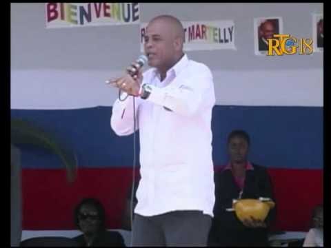 (2em pati) Vizit Prezidan repiblik la Michel Joseph Martelly nan lokal EDH.