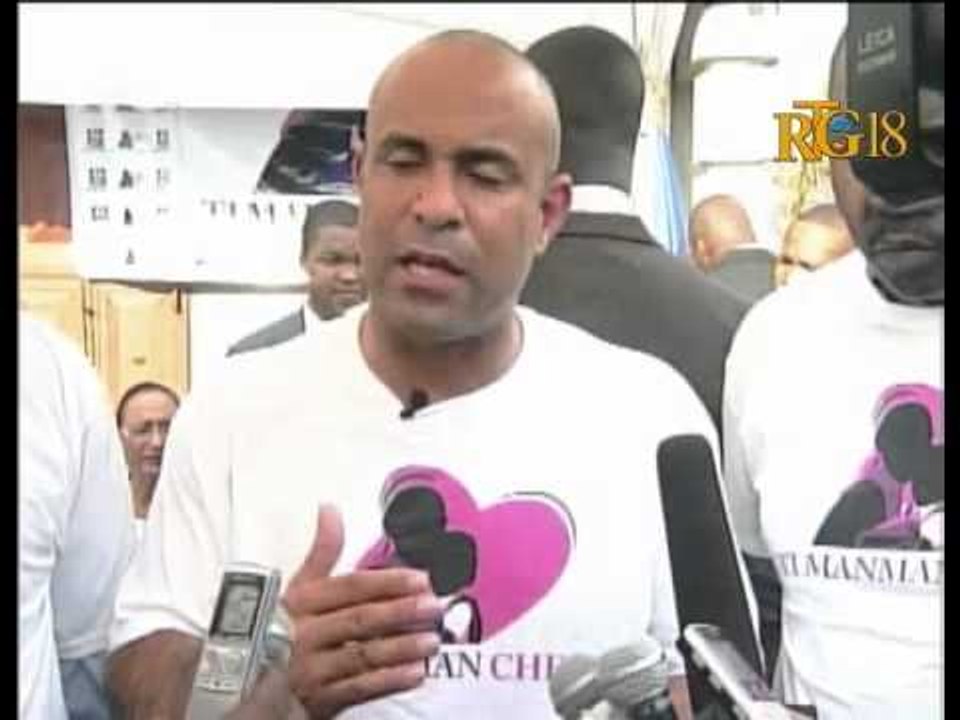 Lansman pwogram ti manman cheri a nan zòn ansyen Fò dimanch.