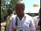 Vizit Prezidan Michel Martelly akonpaye Premye Minis Laurent Lamothe nan plizyè gran chantye.