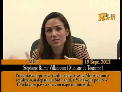 Prezantasyon premye rezilta atelye Ministè touris reyalize nan depatman Sid nan dat 29 Daout.